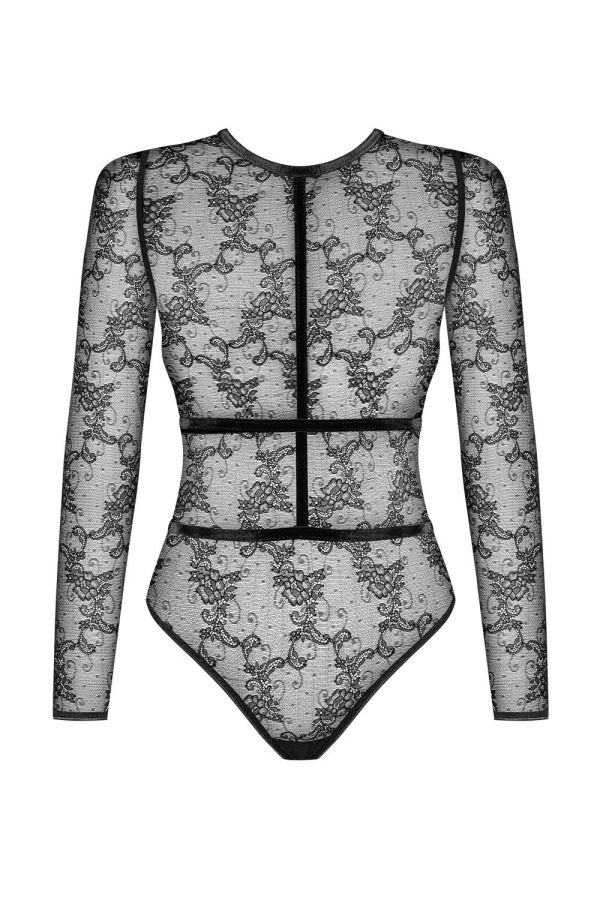 Koronkowe body Noir Handmade Petitenoir Lace Body