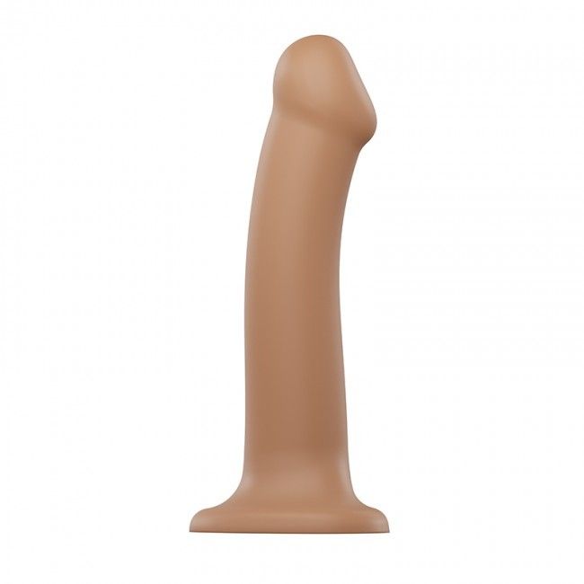 Wyjątkowo miękkie dildo Strap-on-me Silicone Bendable Dildo Double Density L