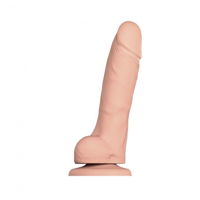 Bardzo realistyczne dildo z przyssawką Strap-on-me Soft Realistic Dildo L