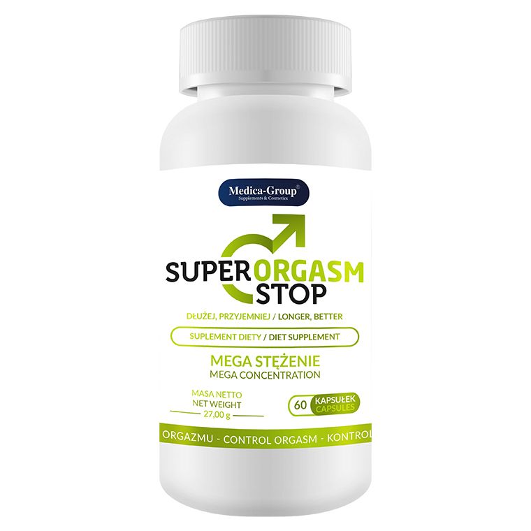 Super Orgasm Stop 60 caps. Diet supplement for men Online