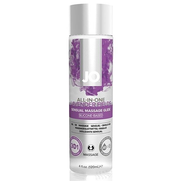 Żel do masażu lawendowy System JO All-in-One Sensual Massage Glide Lavender 120 ml