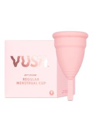 Silikonowe kubeczki menstruacyjne Vush Let's Flow Menstrual Cup Regular