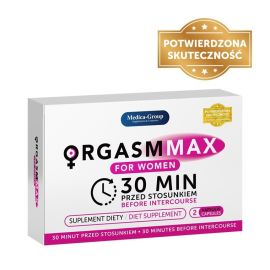Tabletki pobudzające dla kobiet Medica-Group Orgasm Max for Women 2 kapsułki