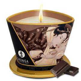 Świeca do masażu o zapachu czekoladowym Shunga Excitation Massage Candle 170 ml