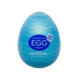 Tenga Egg Wavy Cool mini masturbator jajko