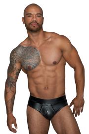 Slipy H065 Shorts with continuous zipper S