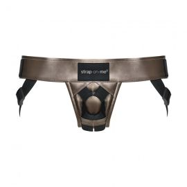 Strap-on-me Leatherette Harness Curious