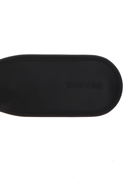 Czarna packa z ekoskóry Taboom Hard And Soft Touch Paddle Black