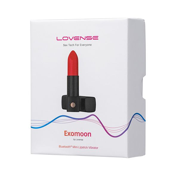 Mini wibrator szminka sterowany aplikacją Lovense Exomoon