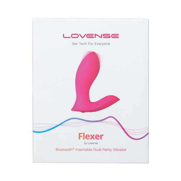 Potrójnie stymulujący wibrator majtkowy Lovense Flexer
