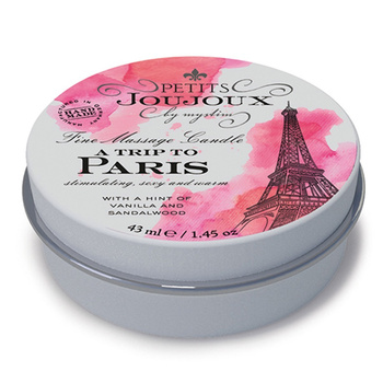 Świeczka do masażu Petits Joujoux Fine Massage Candles A trip to Paris 33 g