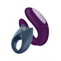 Zestaw Wibrator I Pierścień Erekcyjny Partner Box 2 Satisfyer