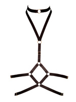 Czarny Harness Amsterdam Black Triffli