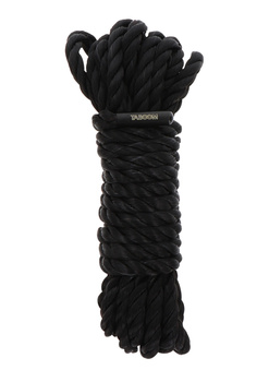 Lina Do Wiązania Bondage Rope 5 Meter 7 Mm Black Taboom