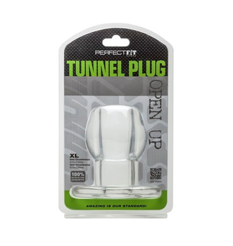 Perfect Fit - Ass Tunnel Plug rozmiar XL (przeźroczysty)