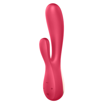 Wibrator króliczek z aplikacją Satisfyer Mono Flex Red