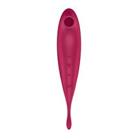 Wibrator wielofunkcyjny Twirling Pro Connect App dark red Satisfyer