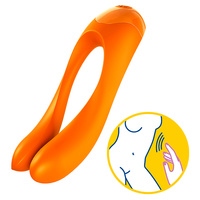 Wibrator Na Palec Candy Cane Orange Satisfyer