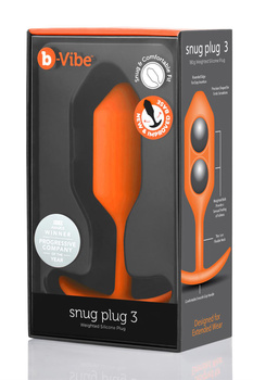 B-VIBE SNUG PLUG 3 ORANGE