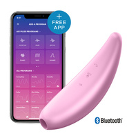 Wibrator Do Łechtaczki Curvy 3+ Pink With App Satisfyer