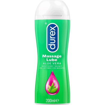 Kojący żel intymny i do masażu Durex 2w1 Aloe Vera 200ml