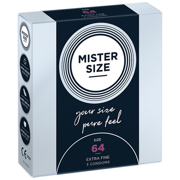 Mister.Size Condoms 64 mm 3 Pieces