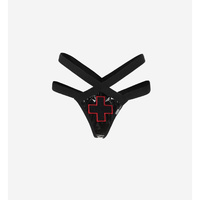 Stringi z lacku z krzyżem M/L HellRider