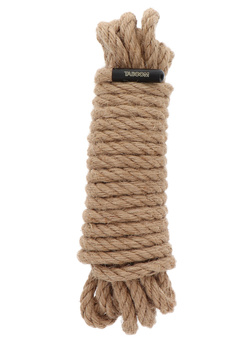 Konopna lina do wiązania Taboom Hemp Rope 5 Meter 7 mm Nude