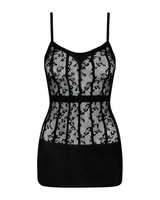 D605 Sukienka Czarna S/M/L Obsessive