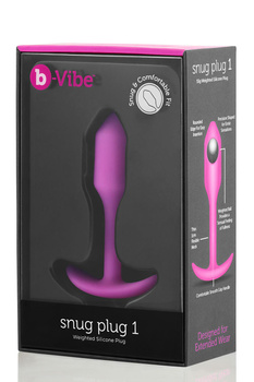 B-VIBE SNUG PLUG 1 FUCHSIA