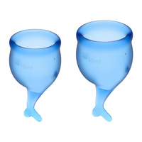 Kubeczki menstruacyjne Satisfyer Feel Secure Menstrual Cup Set