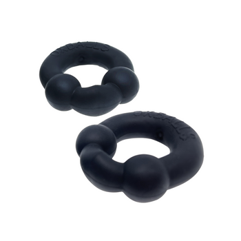 Oxballs - Ultraballs Cockring Special Edition Night 2 pcs Black