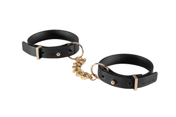 Wąskie kajdanki na ręce Bijoux Indiscrets Maze Thin Cuffs Black