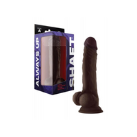 Shaft Model A 10.5 Inch Dong with Balls Mahogany