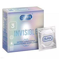 Durex Invisible extra lubricated 3 pack