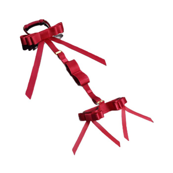 Upko Bowknot Hogtie Portable Bondage Gear