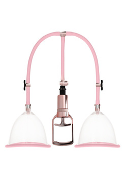 Shots Pumped Breast Pump Set Medium Rose Gold