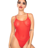 Czerwone Body Lustful Body Red S/L Kinky Diva