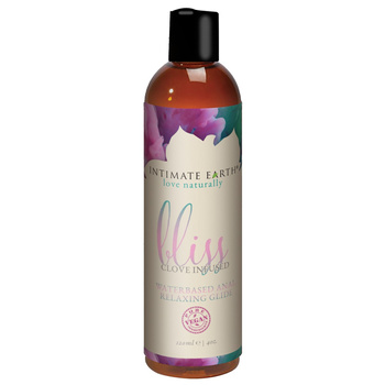 Rozluźniający lubrykant do seksu analnego na bazie wody Intimate Earth Bliss Anal Relaxing Water Based Glide 120ml