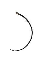 Skórzany Pejcz W Kształcie Pędu Róży Z Kolcami Zalo & Upko Leather Thorn Whip UPKO