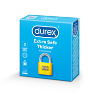 Prezerwatywy lateksowe grubsze Durex Extra Safe 3 szt.