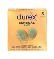 Durex prezerwatywy Sensual Slim 3 szt