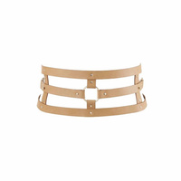 Pas na talię Maze Wide Belt Brown Bijoux Indiscrets