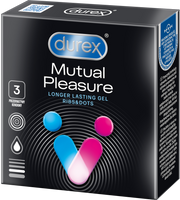 Prezerwatywy lateksowe ze środkiem opóźniającym wytrysk Durex Mutual Pleasure 3szt