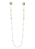 Zaciski Na Sutki Tweezers Pearl & Deluxe Chain Taboom