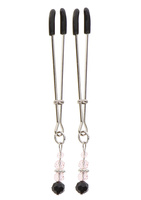 Zaciski Na Sutki Tweezers With Beads Taboom