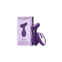 Wibrujący Korek Analny Plua Dark Purple Femmefunn