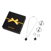 Zaciski Nipple Clamps With Heavy Pendant Grey LOCKINK
