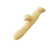 Wibrator wielofunkcyjny Zalo Rose Vibrator Lemon Yellow