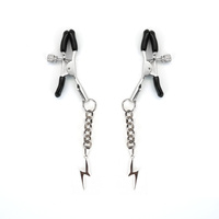 Klamerki Na Sutki Silver Lightning Nipple Clamps Liebe Seele